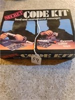 Thomas Salter 1979 Secret Code Kit