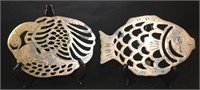 Fish and Swan Trivets