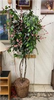 Artificial Ficus w/ Blooms