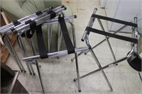 Group of 4 Folding Tray Holders