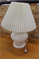 White Lamp with Shade