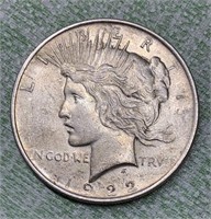 1922-P U.S. Peace Silver Dollar XF