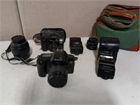 Cannon EOS 1000f and 4535ML w/ Accessories