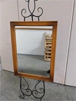 Wood Framed Mirror