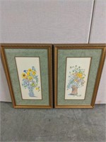 Framed Flower Pictures