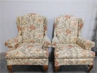 Upholstered Wingback Chairs