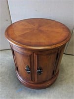 Pennsylvania House Two Door Round Side Table
