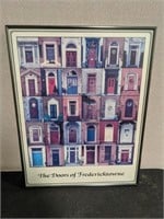 "The Doors Of Fredericktown" Framed Poster
