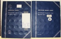 2 LINCOLN CENT BOOKS - 1 PARTIAL & 1 COMPLETE