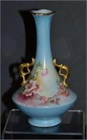 Fine Hand Painted Porcelain Bud  Vase