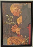 Pray For America - George Washington Art
