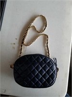 Laura scott purse: navy blue