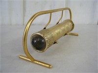 Antique solid brass 10" Kaleidoscope + stand