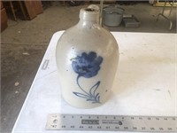 DECORATED JUG WITH FLOWER