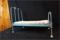 Iron Doll Bed with Mattress