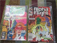 2 Alpha Fight Comic Books