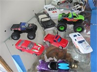 9 Toy Cars/Trucks