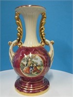 Louis XIV Style Porcelain Lamp Base