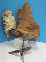 Spotted Owl Carving