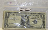 10 U.S. $1 SILVER CERTIFICATE NOTES