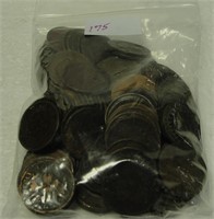 APPROX. 100 MIXED DATE INDIAN HEAD CENTS