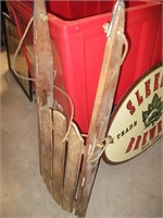 Antique hand sled