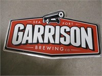 Garrison Brewing Co. - tin sign  22" x 13"