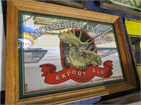 Moosehead Export Beer mirror/ sign