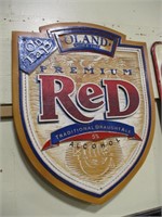 Oland Premium Red draught sign