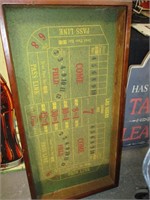 Gambling game board
