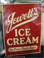 Jewetts Ice Cream 20" x 28" (Ohio)