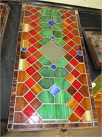 6 - stained glass style panels