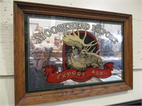 Moosehead Export Ale mirror sign