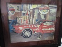 Eddie Clarke (Wood Motors)Mustang racing car photo