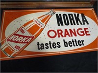 Norka Orange - tin sign