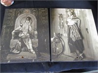 2 - Vintage movies star prints