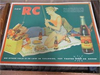 RC Cola 12" x 15 1/2" - repro