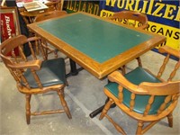 Pub table w/ 4 chairs - 30" x 48"