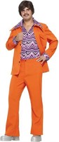 70's Leisure Suit, Orange