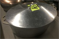 Firestone alum pot with lid