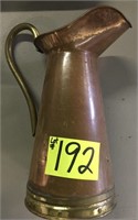 Copper like pitcher