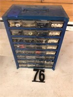 32 drawer cabinet w/screws