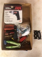 Cordless screwdriver & tools