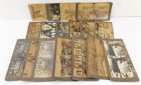 17 Stereoview Cards - Underwood & Underwood