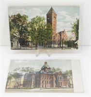 2 Vintage La Crosse, WI, Post Cards - Court House