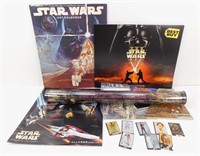 Star Wars Lot: Calendar, Lego Book, Lithograph, 2