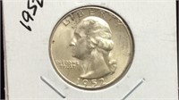1952-S Silver Washington Quarter Coin
