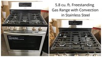 Convection Range- Samsung Stainless Gas