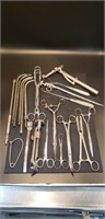 Assortment of Antique Sergical Tools