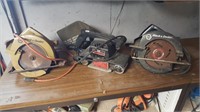 Craftsman belt Sander + 2 B&D Circular saws